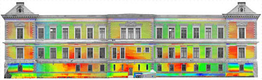 Deformationsanalyse Fassade
